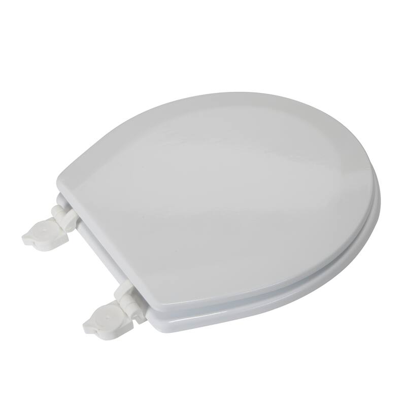 Bath Bliss Beveled Standard Round Toilet Seat