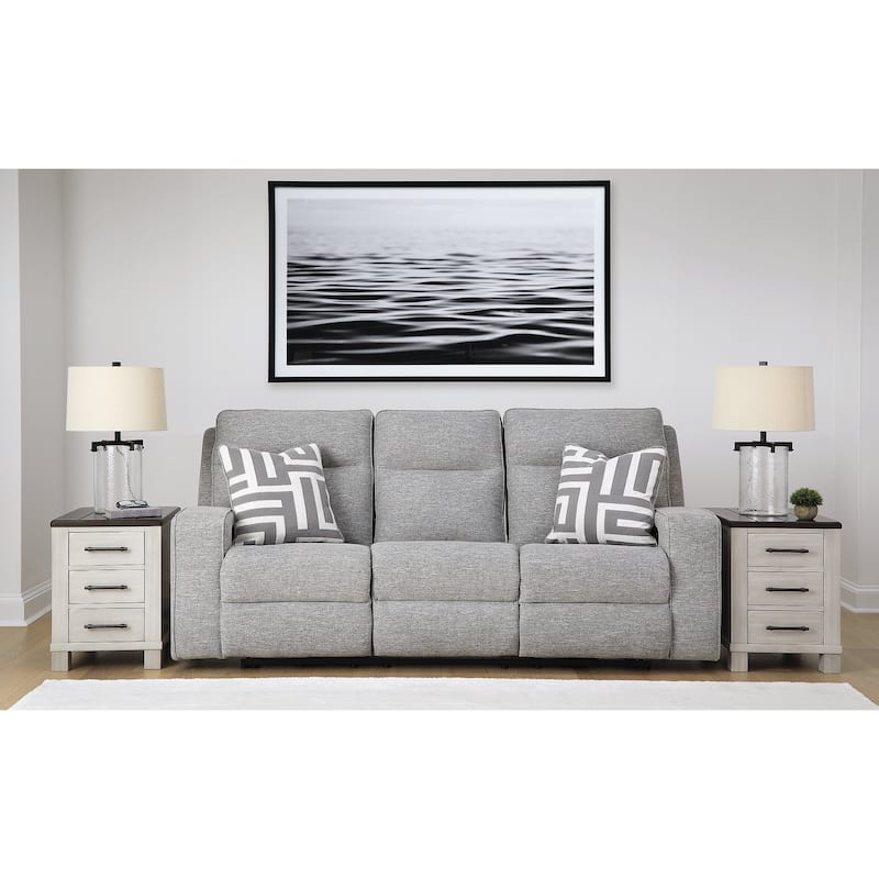 Signature Design by Ashley Biscoe Gray 2-Piece Upholstery Package - 88" W x 43" D x 42" H