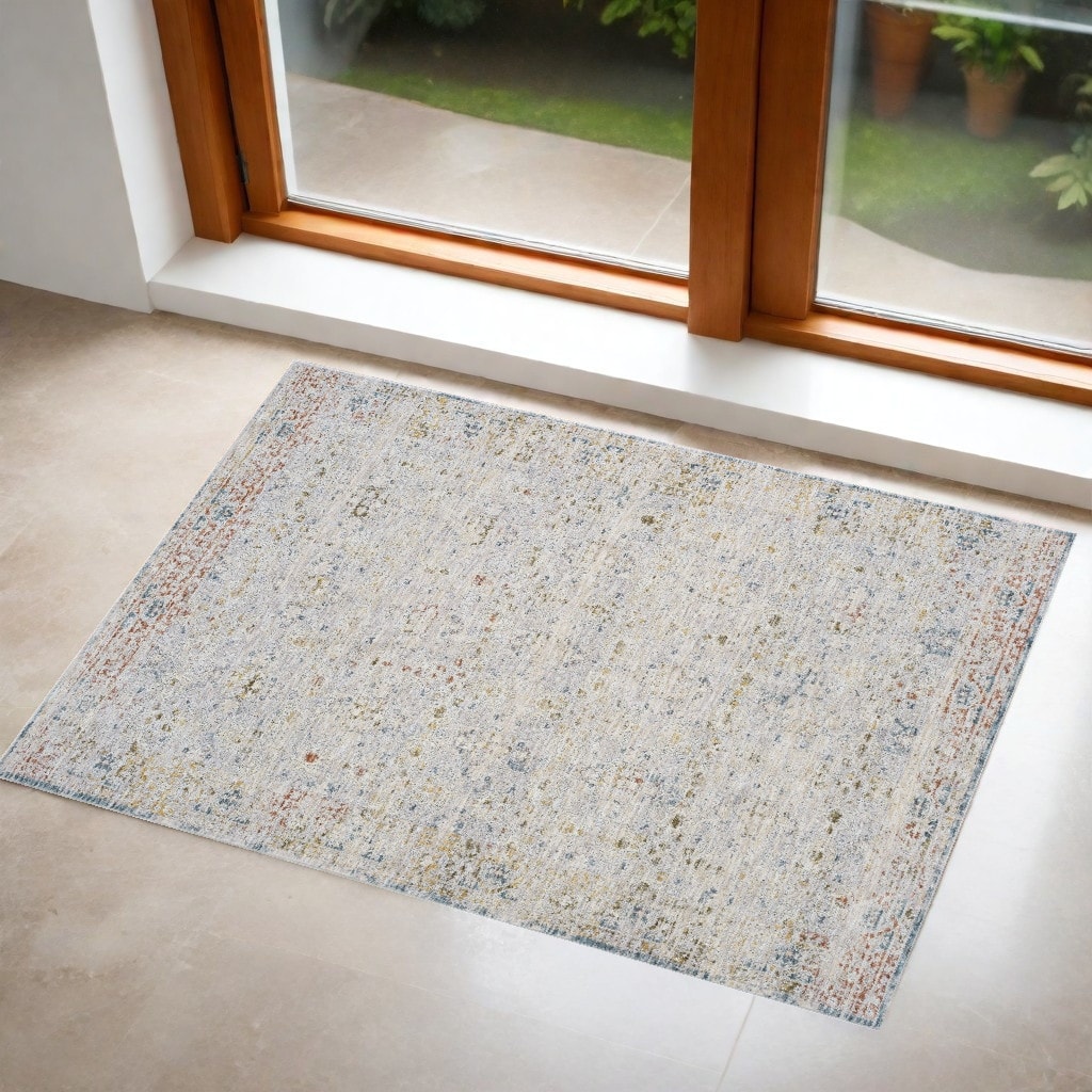 Kimor Floral Traditional Woven Area Rug By HomeRoots