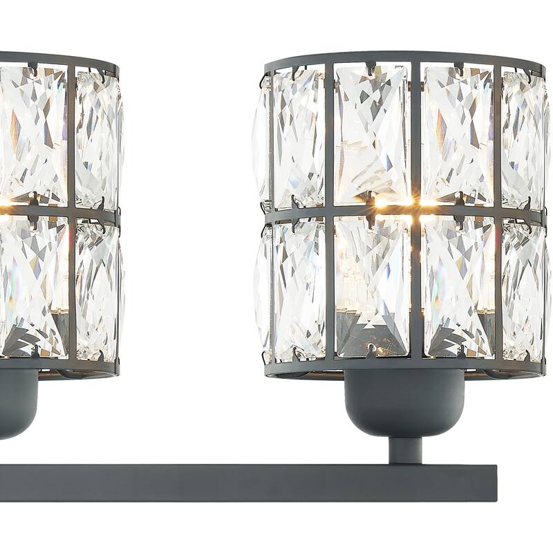 Quoizel Gibson Matte Black 4-light Bath Light
