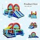 preview thumbnail 2 of 7, Gymax Kids Inflatable Bounce House Bouncer Castle w/ Double Slides