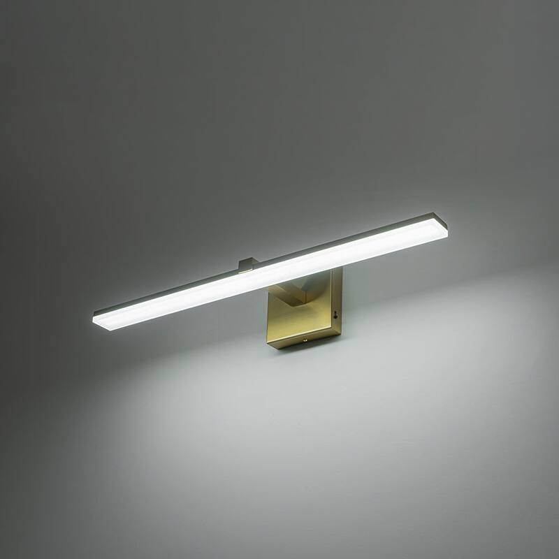 Linear Dimmable LED Vanity Wall Lamp Picture Sconce CCT Dip switch