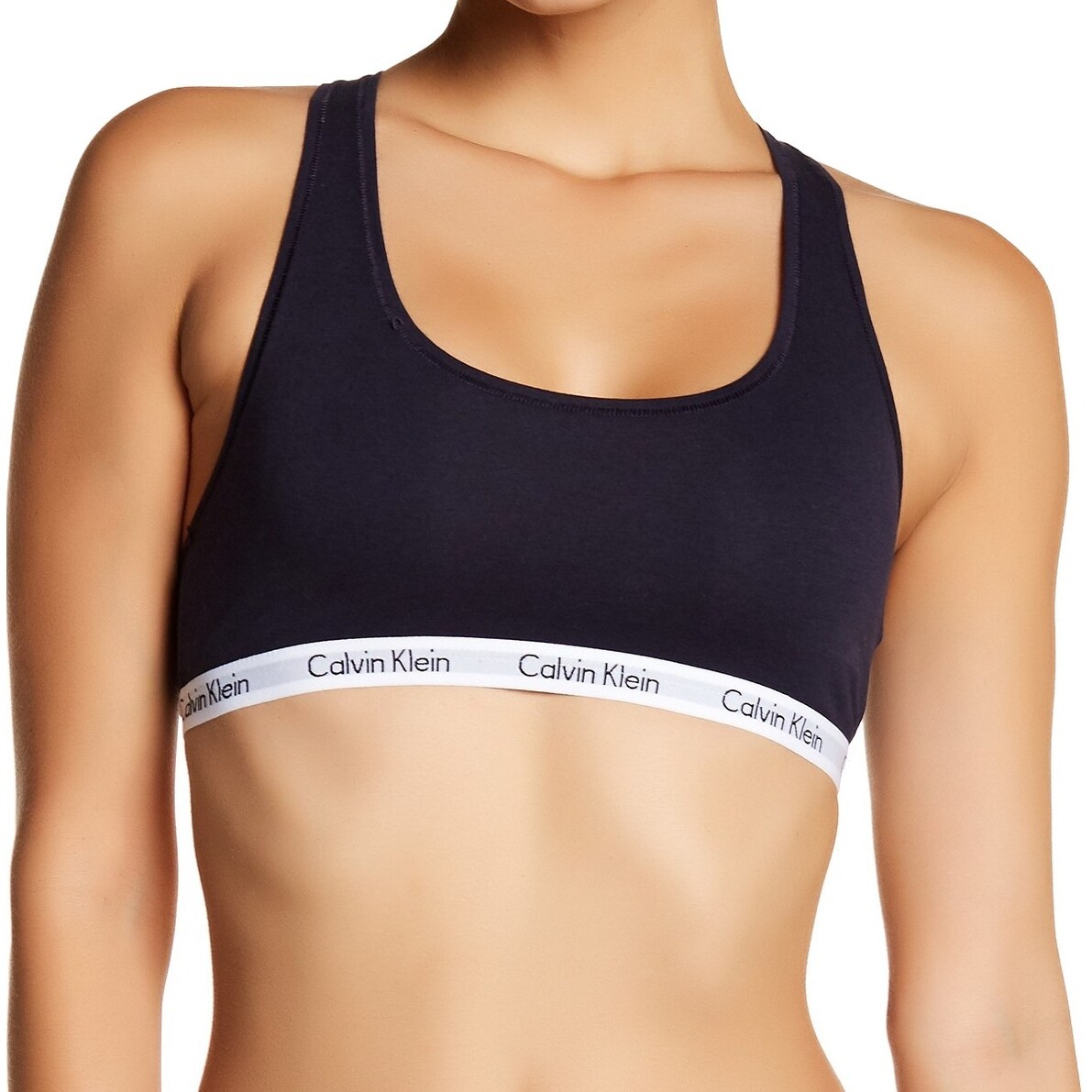 Shop Calvin Klein New Black Women S Size Large L Logo Trim