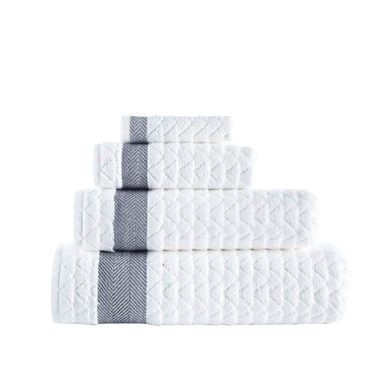 Brooks Brothers Herringbone Wash Towel - On Sale - Bed Bath & Beyond ...