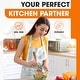 preview thumbnail 2 of 5, Cheer Collection Premium Teak Wood Spatula Set Handcrafted 4 Piece Kitchen Utensil - Set of 4