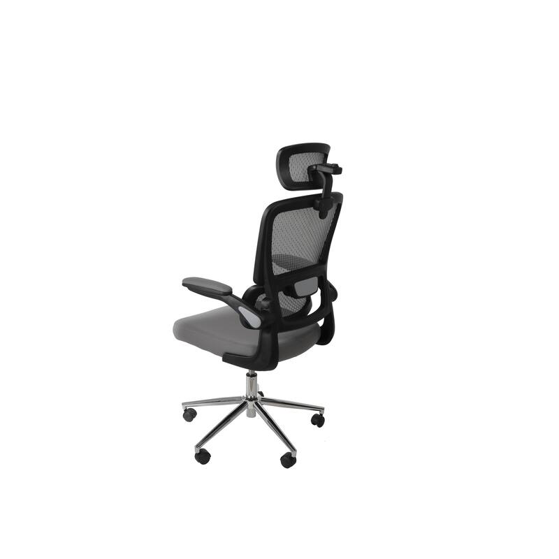 Mesh Ergonomic Office Chair with Flip Up Arms High Back Desk Chair On