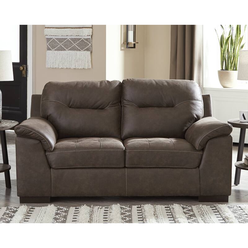 Maderla Walnut Loveseat