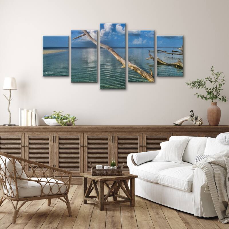Ready2HangArt 'Grand Bahama' 5-Piece Wrapped Canvas Wall Art Set