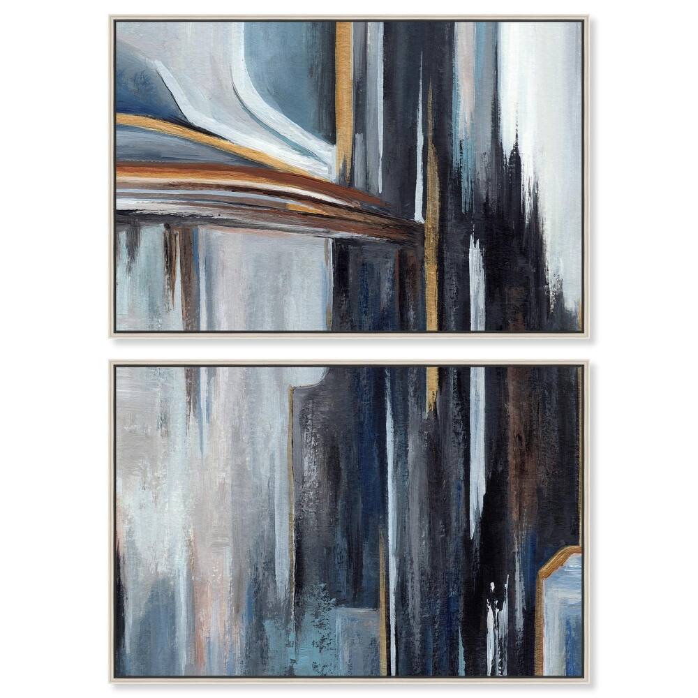 Aftereffect Canvas Set of 2 by Art Remedy