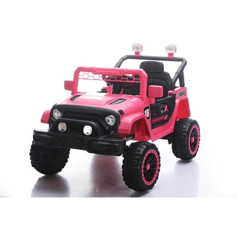 Ride-On Car for Ages 3-5 - Pink