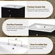 preview thumbnail 46 of 53, GDFStudio - Cielo 24" Bathroom Vanity with Ceramic Sink, 2 Soft Close Drawers, Door & Storage Racks