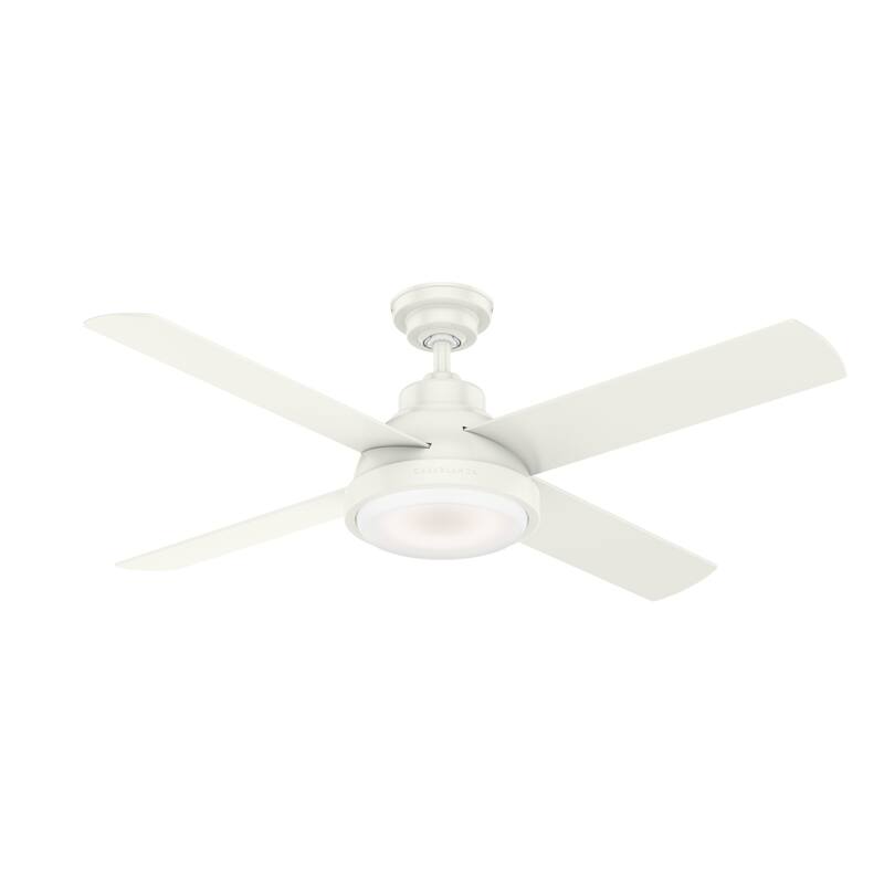 Casablanca 54" Levitt Ceiling Fan with LED Light Kit and Wall Control - Modern Industrial, Rustic