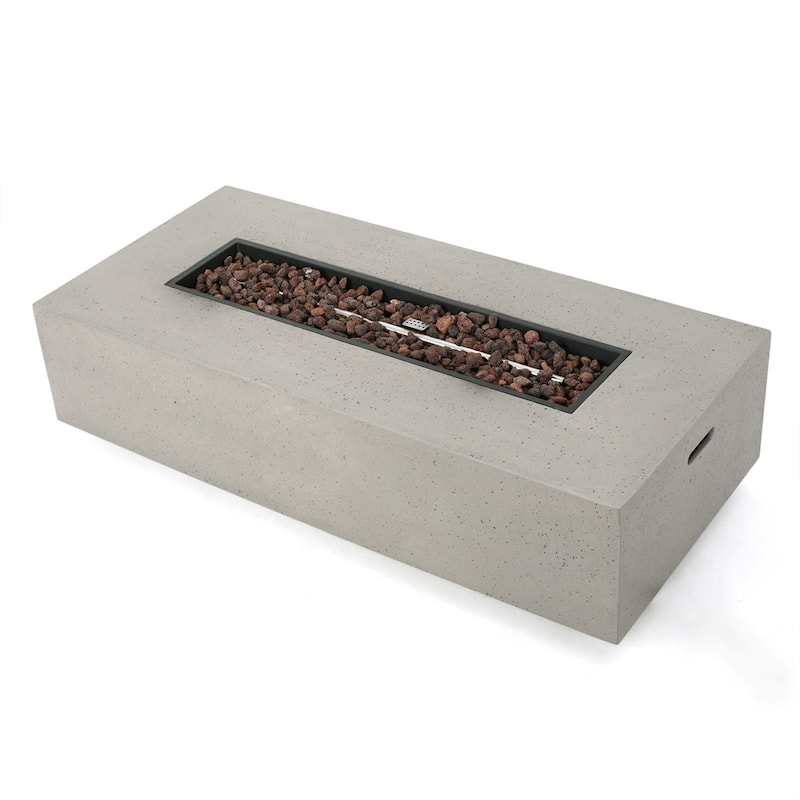 Cape Coral Aluminum 7-piece Sofa Chat Set with Fire Pit by Christopher Knight Home