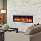 preview thumbnail 1 of 6, Dynasty Cascade 64-inch Smart Control Electric Fireplace - 64.5