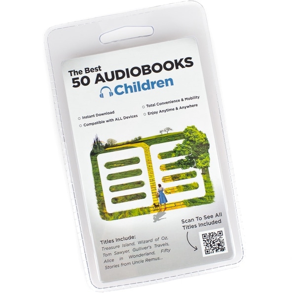 50 Classic Kids Audiobook Collection - Instant Library