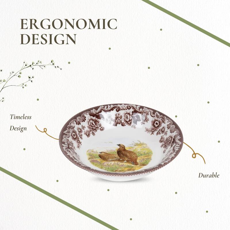 Spode Woodland Ascot Cereal Bowl