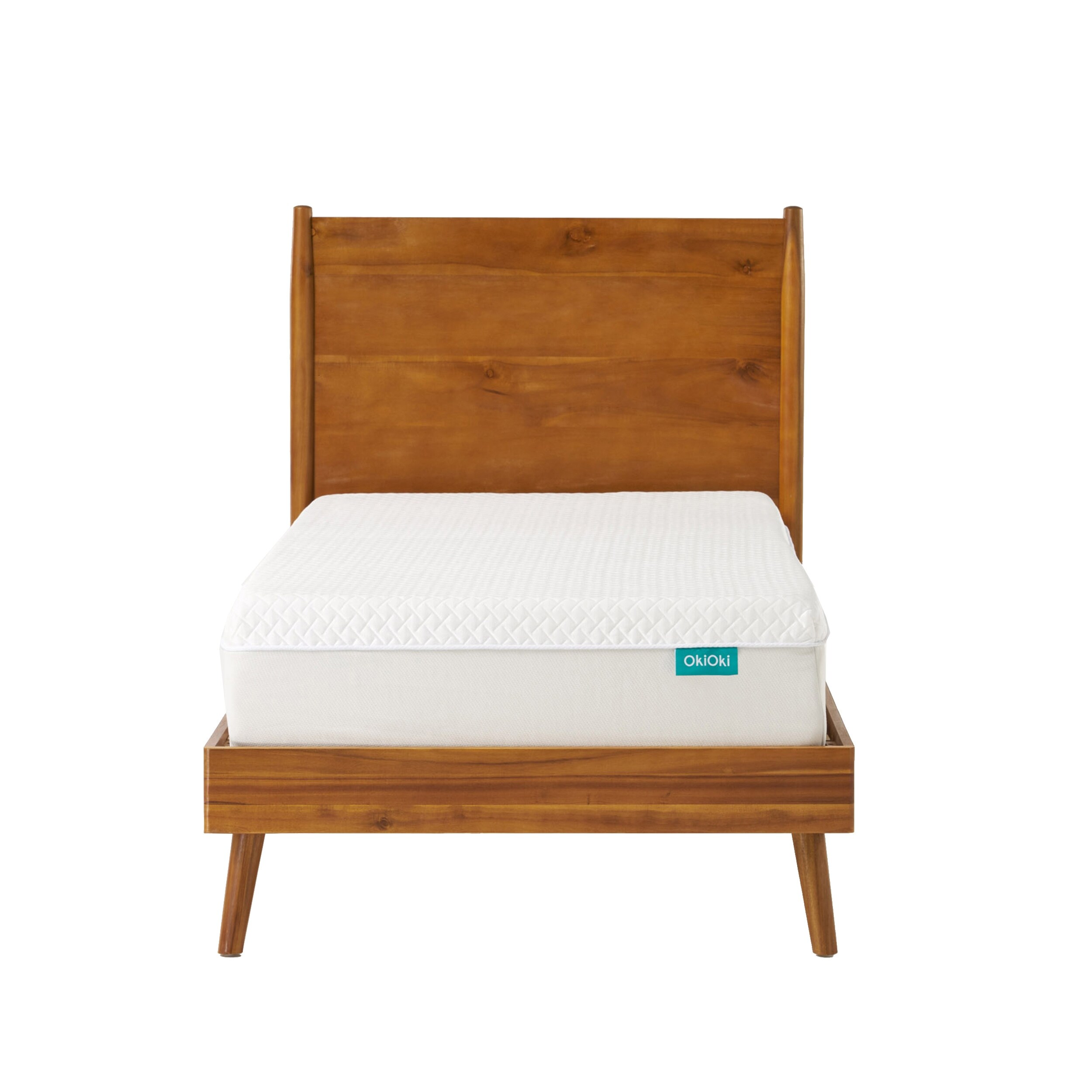 Okioki mid century hot sale bed