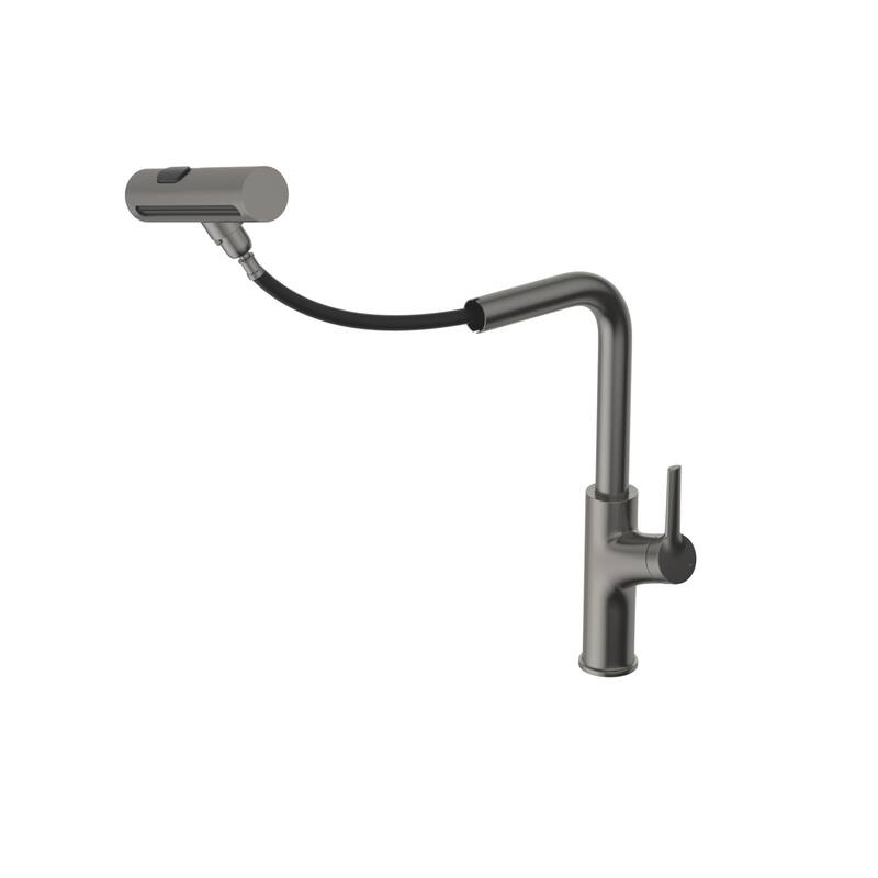 360 Rotation Pull-Down Kitchen Faucet with 4 Spray Modes