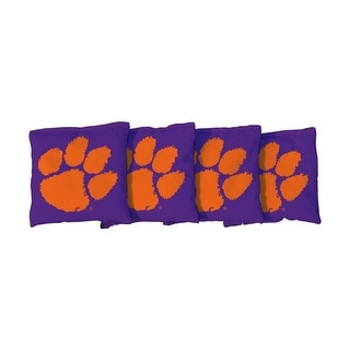 Clemson Tigers Purple Cornhole Bags