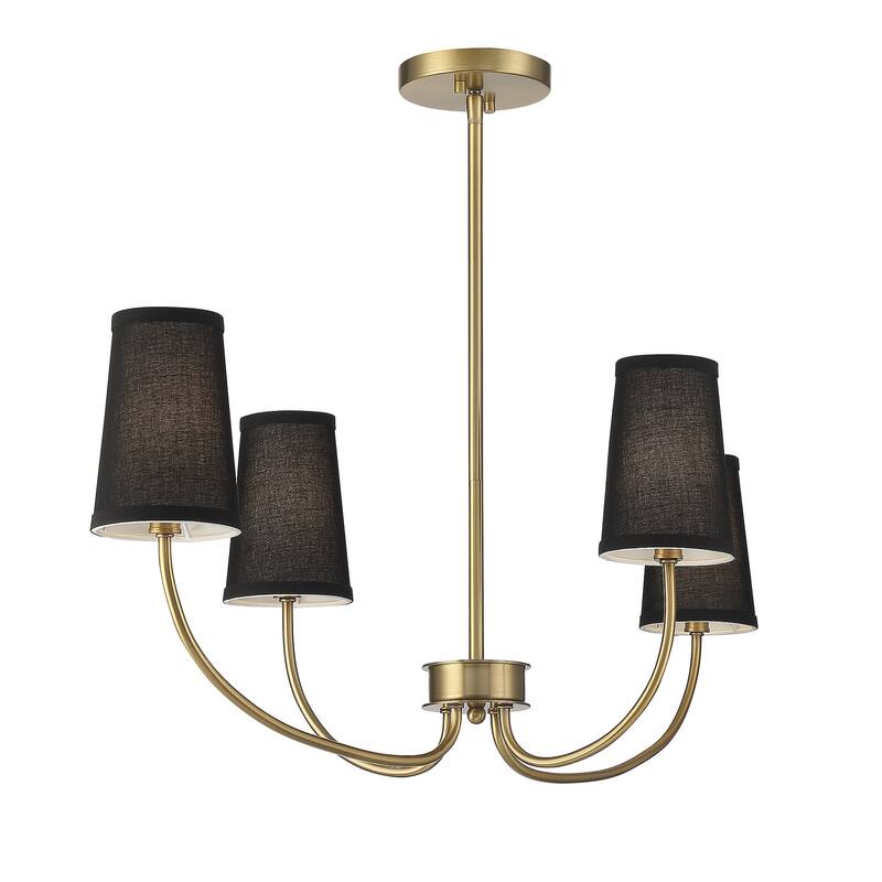 Meridian M100104 4 Light 38" Wide Chandelier