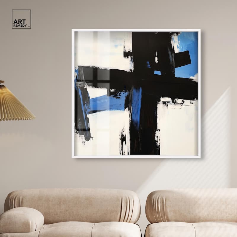 Blue Streak II Shadowbox by Art Remedy