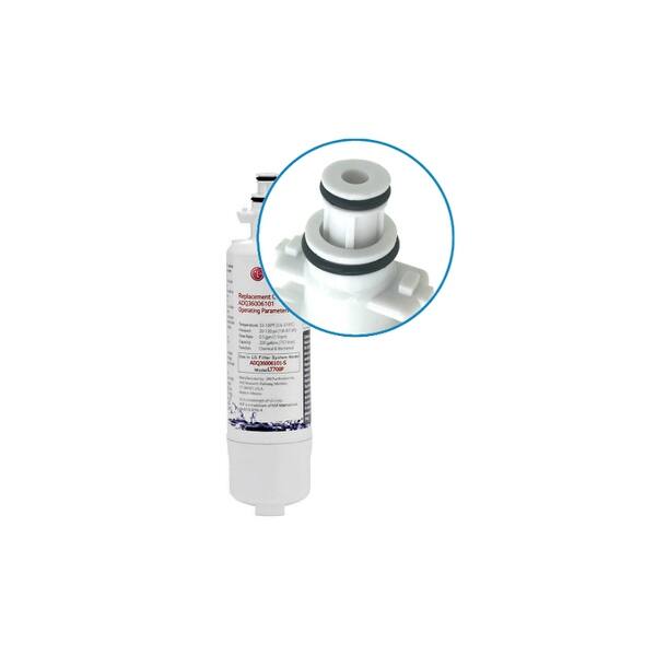Replacement Water Filter For Lg Lfxc24726s Refrigerator Water Filter White L Overstock 17810623