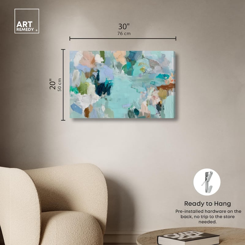 Layers of Feeling I Canvas by Art Remedy, Gallery Wrapped