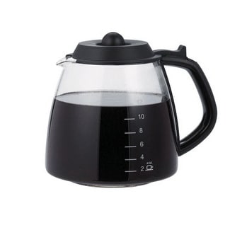 Medelco GL312BK Cafe Brew Replacement Glass Carafe, 12 Cup - On Sale - Bed  Bath & Beyond - 12316716