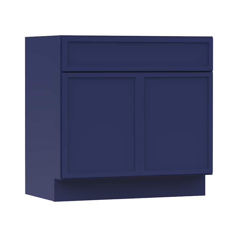Vanity Art 36" Freestanding Single Base Storage Cabinet with Soft Close Doors