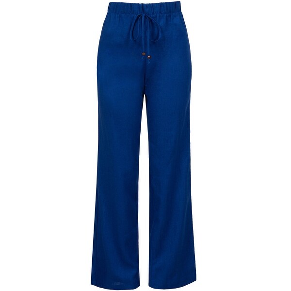 NE PEOPLE Women's Wide Leg Palazzo/Chiffon Casual Pants 1X-3X