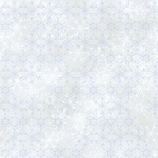 Disney Frozen 2 Snowflake White & Aqua Wallpaper