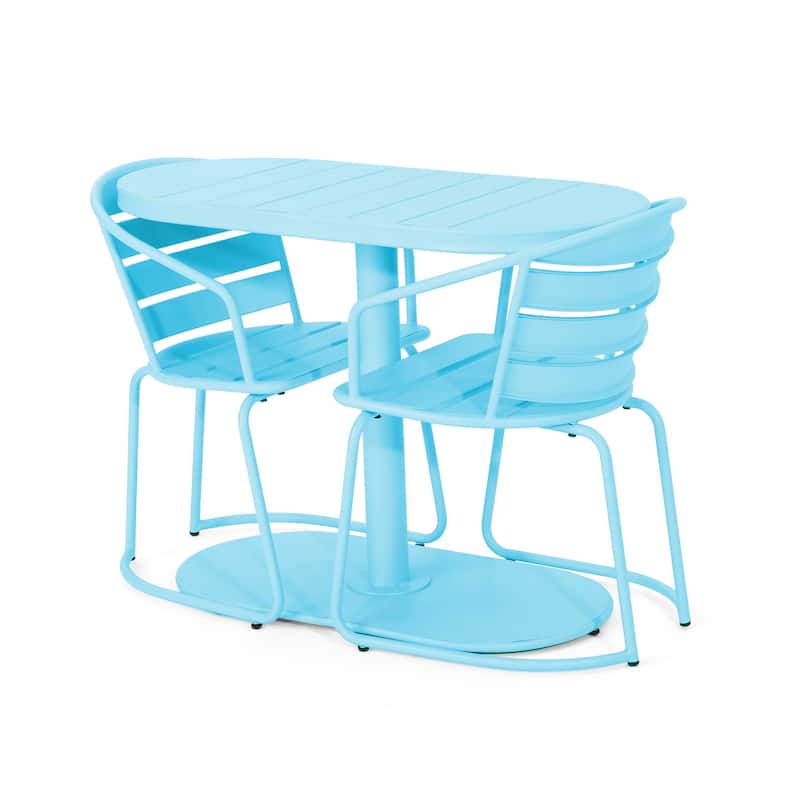 Santa Monica Outdoor 3-Piece Bistro Set by Christopher Knight Home