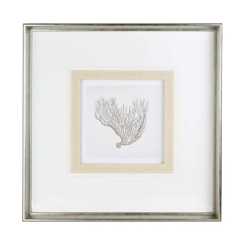 Vintage Coral II by Mercana Studio a Framed Art Print Matted under Glass