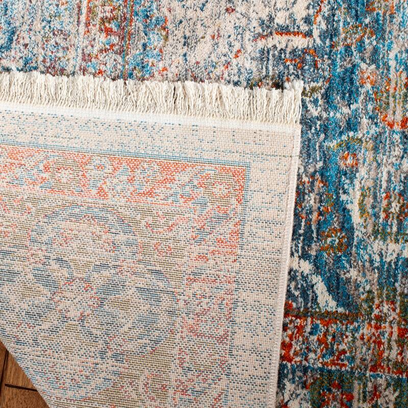 SAFAVIEH Vintage Boho Persian Tessel Oriental Polyester Rug with