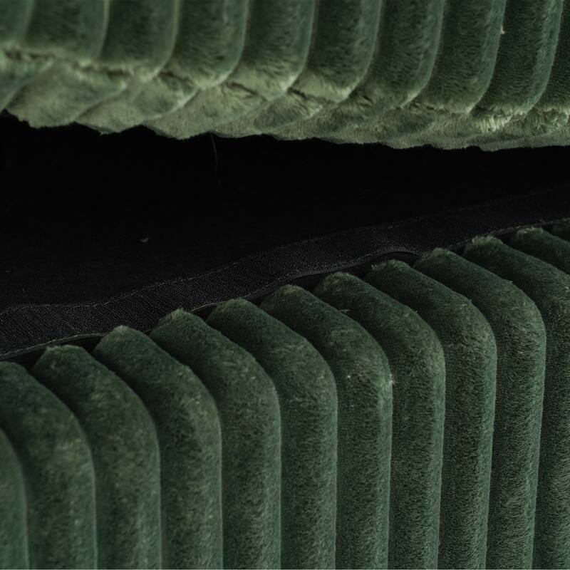 Cotton Flannel corner Sofa Armless Modular Sectional Sofa Seamless Combination