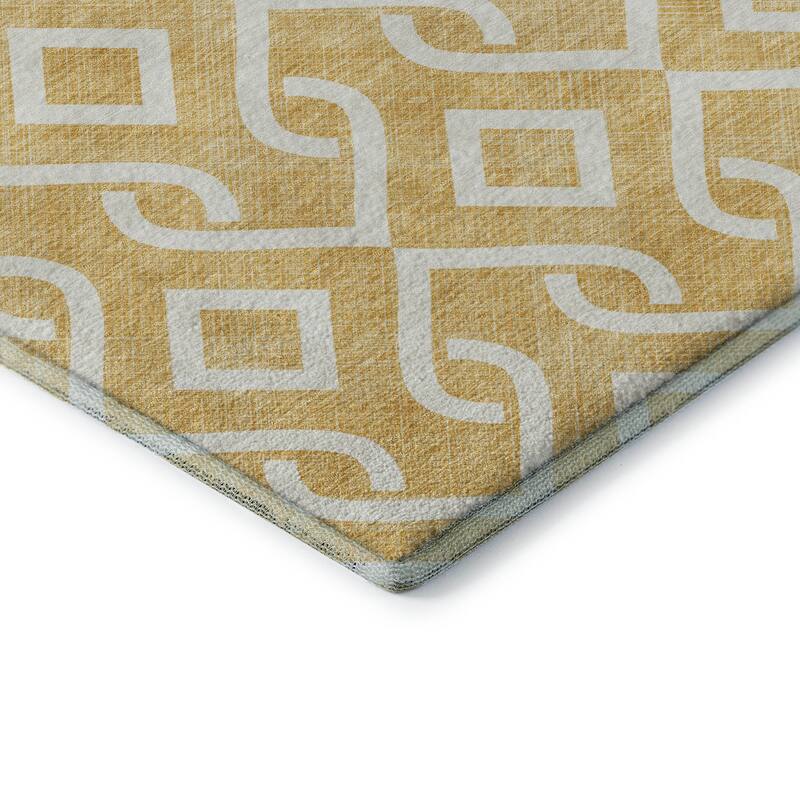 Premium Washable Super Soft Modern Medallions Mayfield Rug