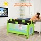preview thumbnail 5 of 10, Green Baby Crib Playpen Playard Pack Travel Infant Bassinet Bed