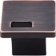 preview thumbnail 2 of 4, Top Knobs TK269 Modern Metro 1-1/4 Inch Square Cabinet Knob Tuscan Bronze
