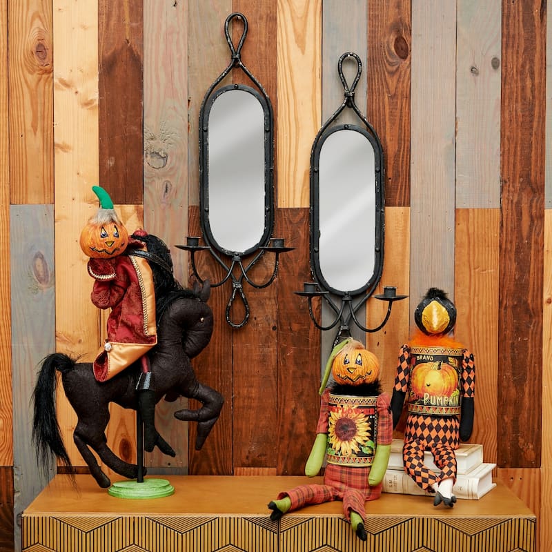 Pepin Sunflower Can Halloween Fall Harvest Art Doll Decor Decoration