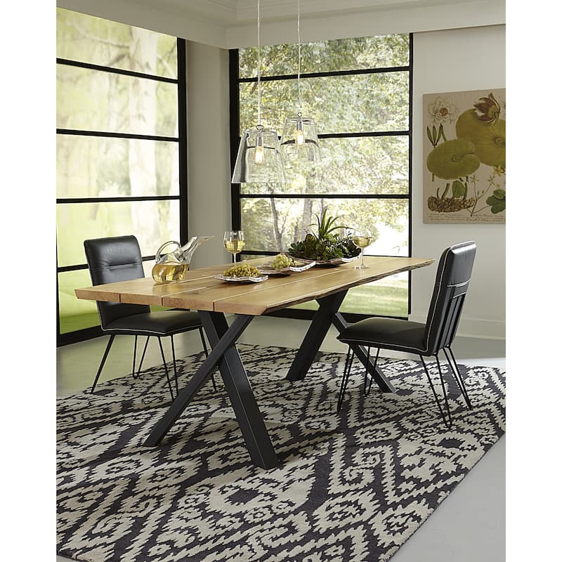 Demi Hairpin Leg Modern Dining Chair (Set of 2)