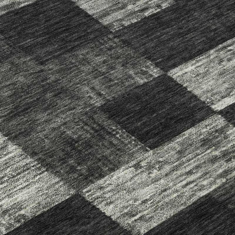 Premium Washable Super Soft Modern Checker Mayfield Rug