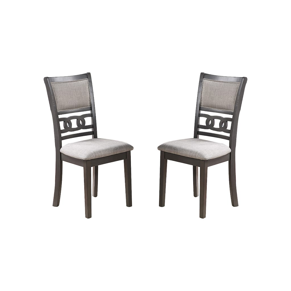 Set of 2 Upholstered Dining Chairs