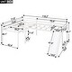 preview thumbnail 4 of 11, L-Shaped Twin Size Loft Bed with Ladder and Slide , Contemporary Design with Widened Ladder