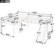 preview thumbnail 4 of 24, L-Shaped Twin Size Loft Kids Bed Frame with Ladder, Slide, and Solid Pine Wood Construction, Easy Assembly, White