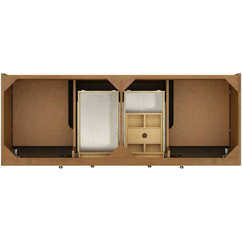 James Martin Vanities 545-V60D-3PBL Laurent 60" Double Basin Poplar