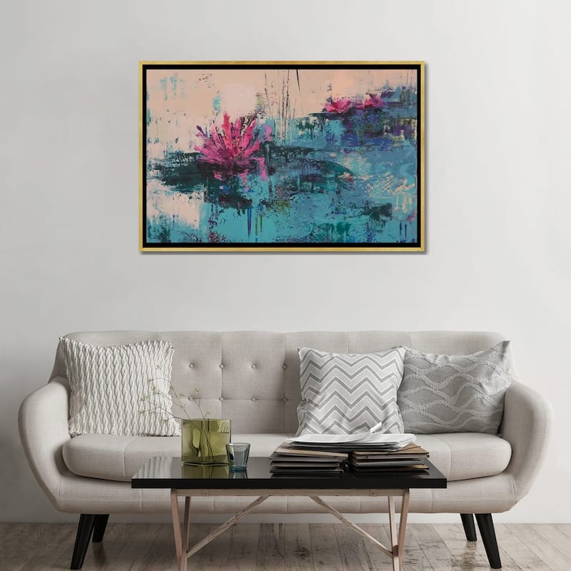 "Lily I" by Olena Bogatska Framed