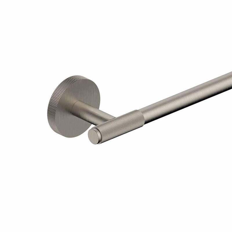 WS Bath Collections Klass WSBC 256810 Klass 18" Towel Bar - Brushed Nickel