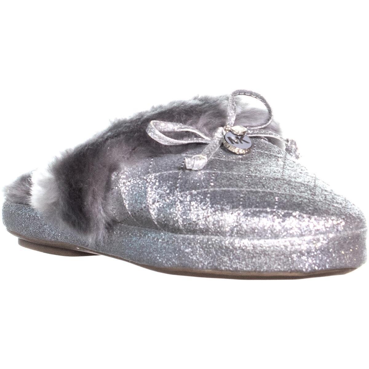 michael kors fuzzy slippers