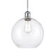 Option Clear / White and Polished Chrome