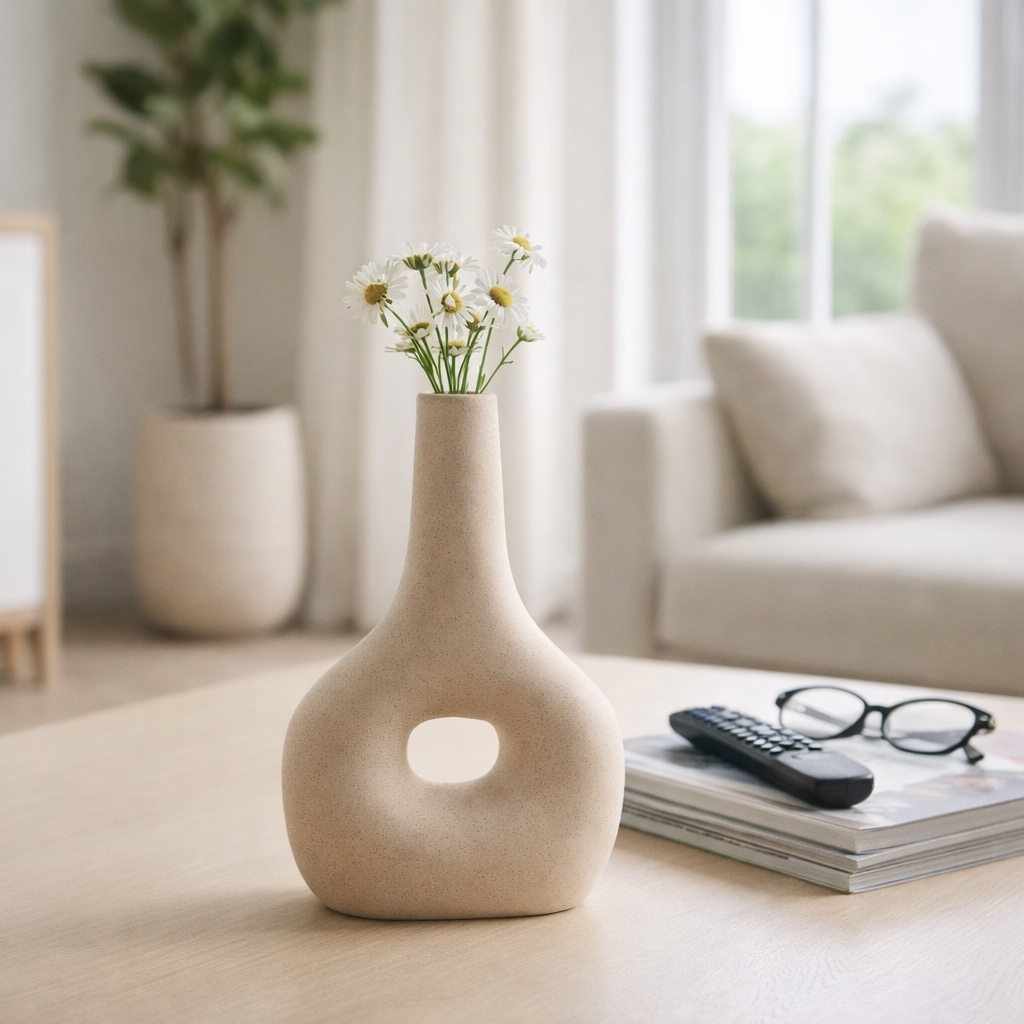 Decorative Vase - Ceramic Open Cut-out Nomad